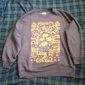 Billabong Cotton Graphic Crewneck Sweatshirt
